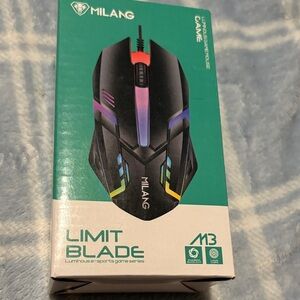 Milang Gaming Mouse with RGB Lighting
